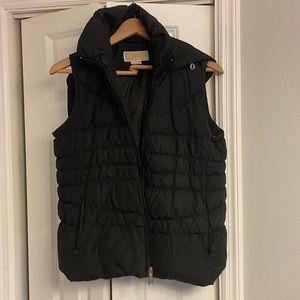 Michael Michael Kors black puffy vest